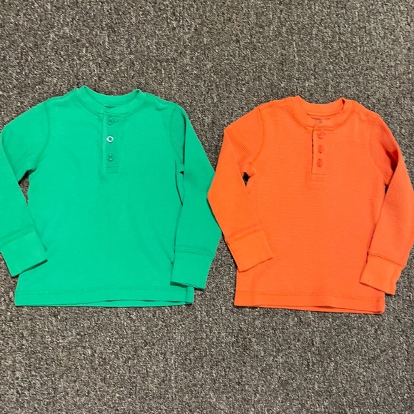 2-pack Primary.com thermal henleys size 3